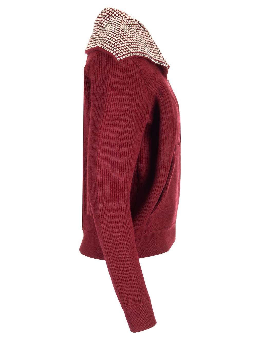 Al Duca D'Aosta Self-portrait Cardigan con collo oversize Affare Del Giorno