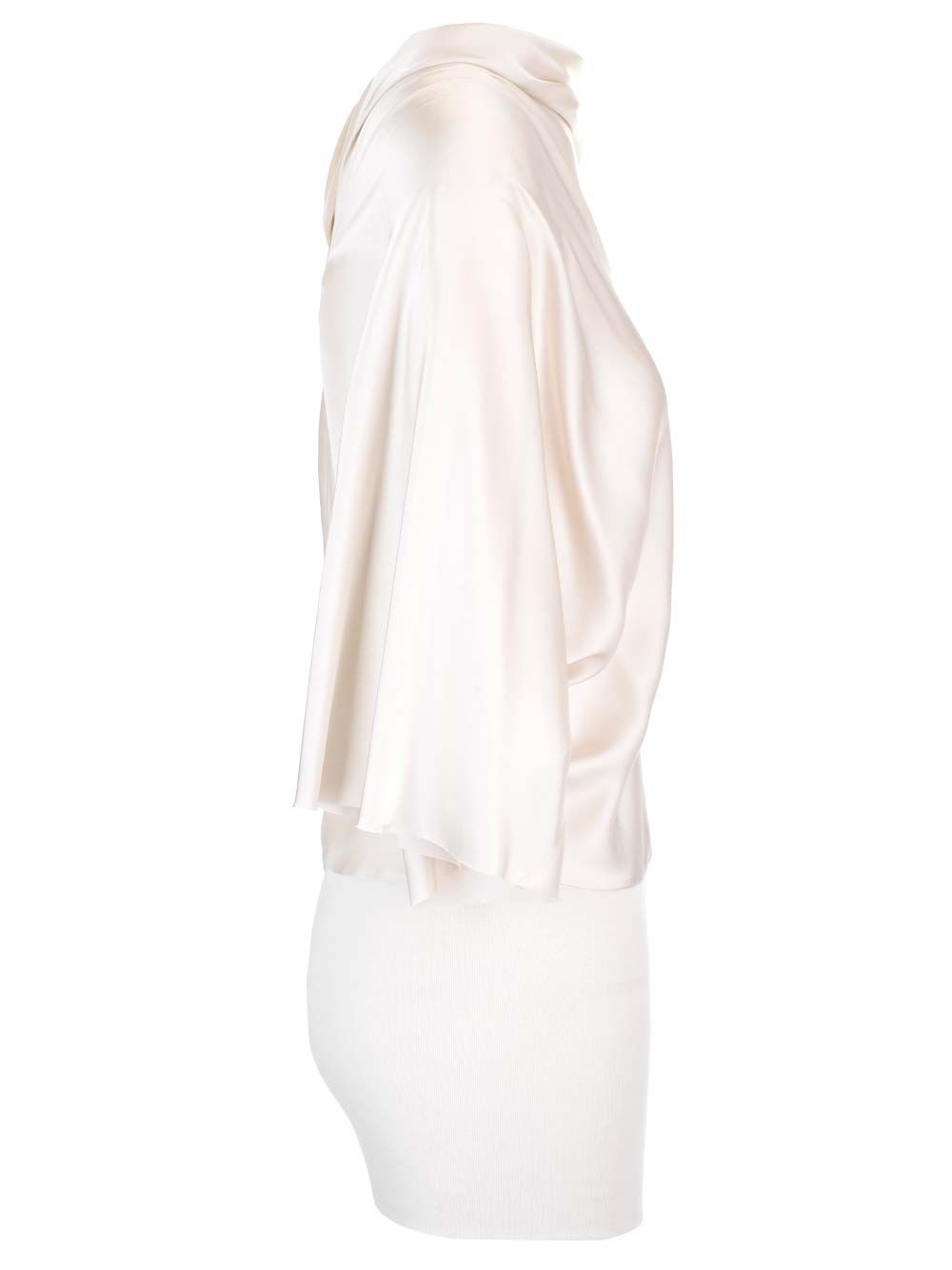 Al Duca D'Aosta Rick Owens Top in charmeuse Economico