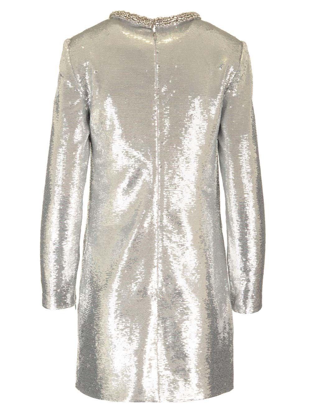 Al Duca D'Aosta Roland Mouret Miniabito a maniche lunghe con paillettes Online