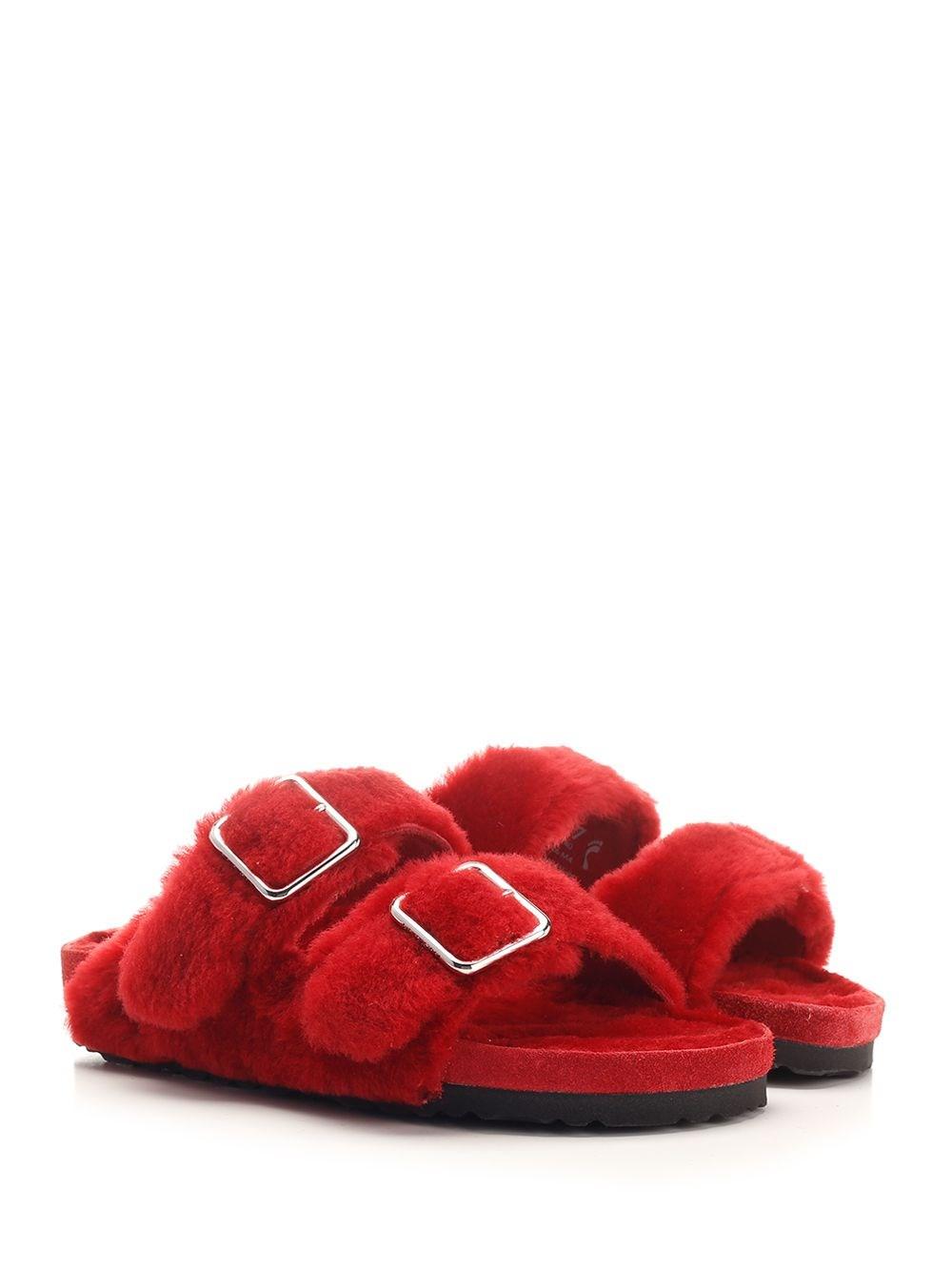 Al Duca D'Aosta Birkenstock 1774 Sandalo "Arizona" in shearling Latest fashion