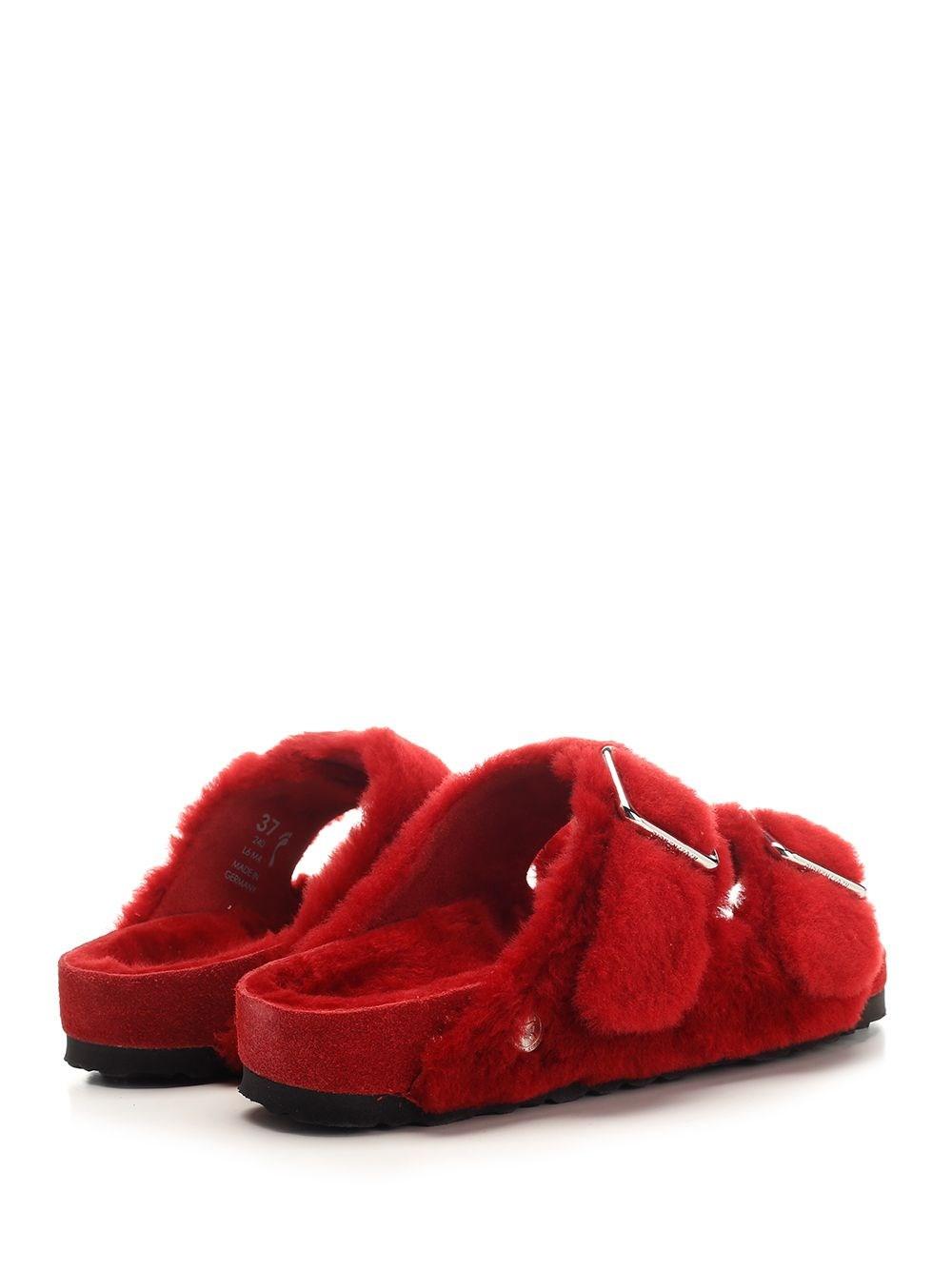 Al Duca D'Aosta Birkenstock 1774 Sandalo "Arizona" in shearling Latest fashion