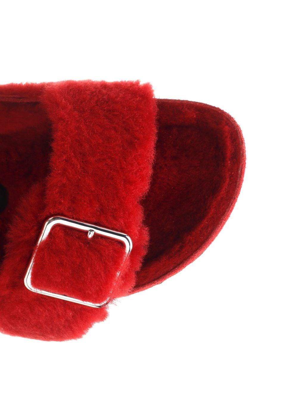Al Duca D'Aosta Birkenstock 1774 Sandalo "Arizona" in shearling Latest fashion