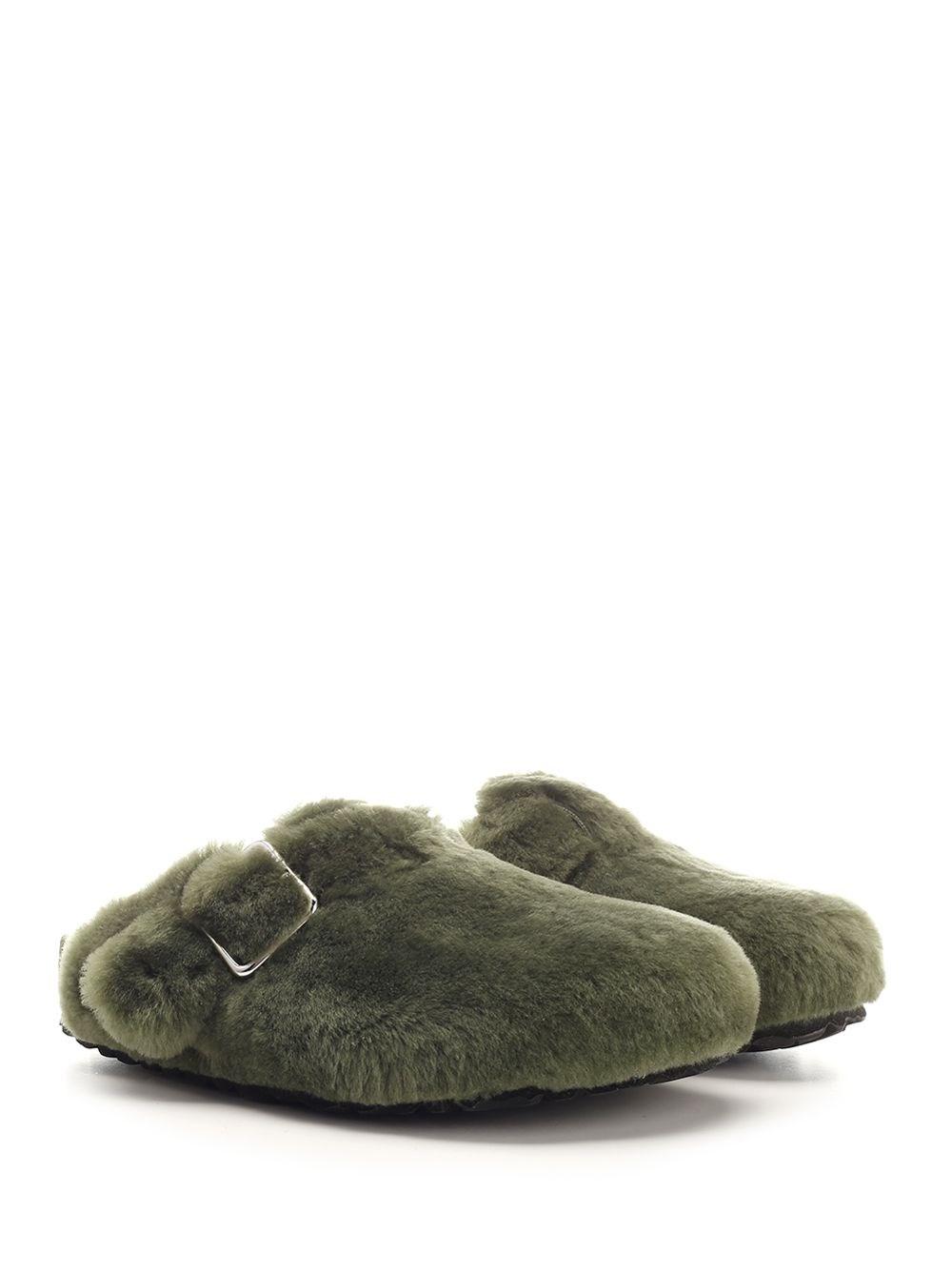 Al Duca D'Aosta Birkenstock 1774 Sabot "Boston" in shearling Online Outlet