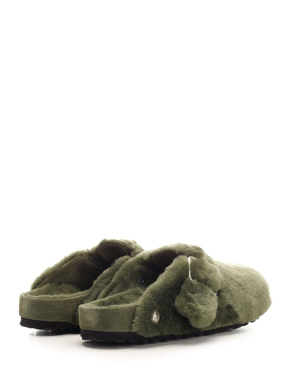 Al Duca D'Aosta Birkenstock 1774 Sabot "Boston" in shearling Online Outlet