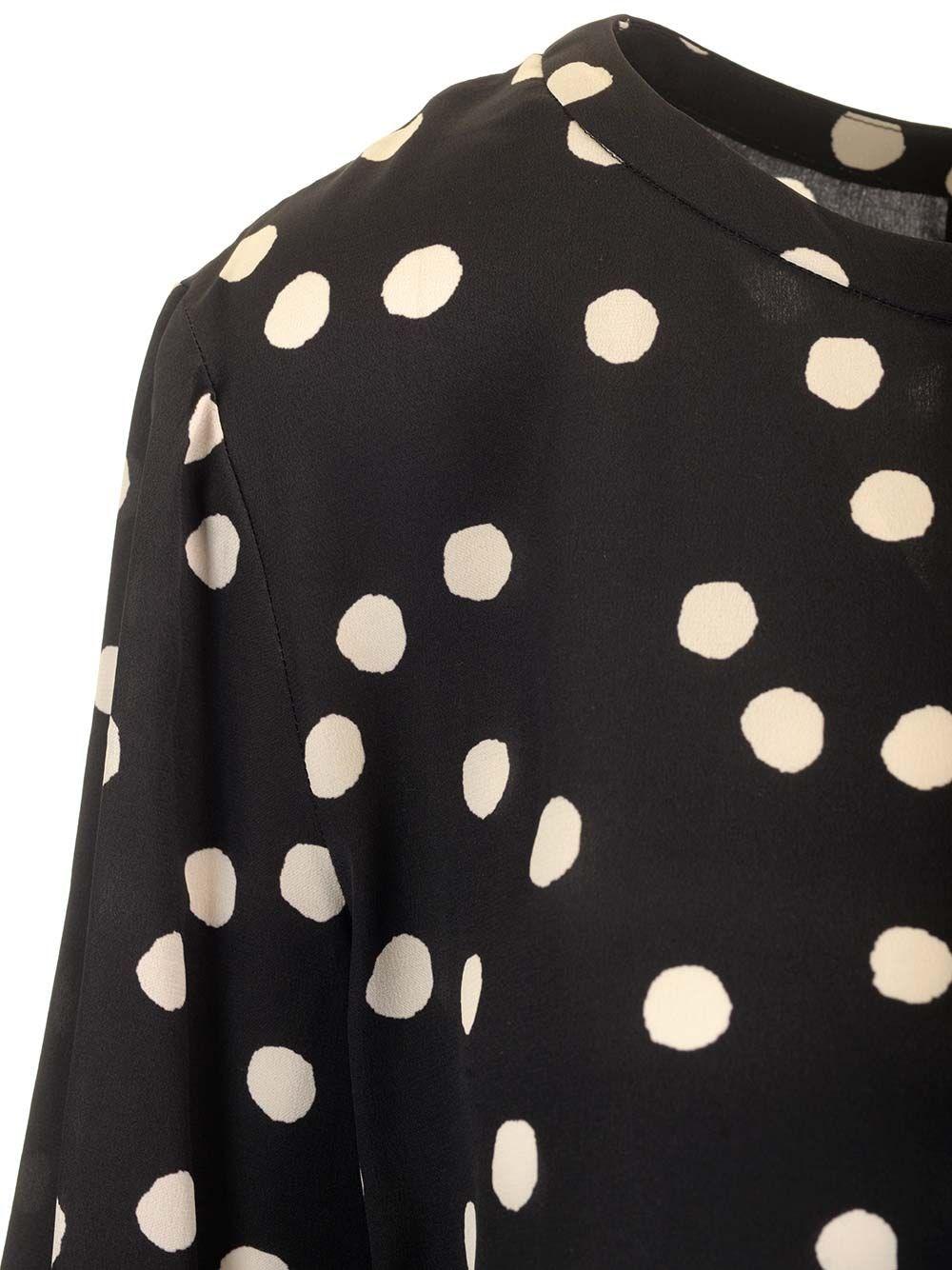 Al Duca D'Aosta 's Max Mara Blusa "Arturo" in crepe Sconti VIP