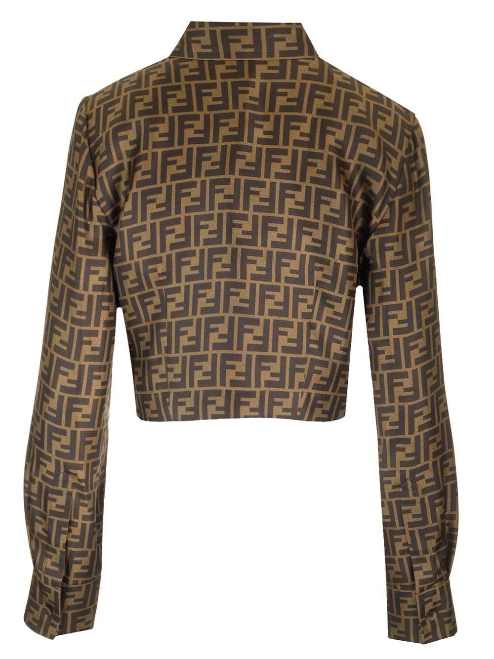 Al Duca D'Aosta Fendi Camicia corta in twill Rilascio limitato