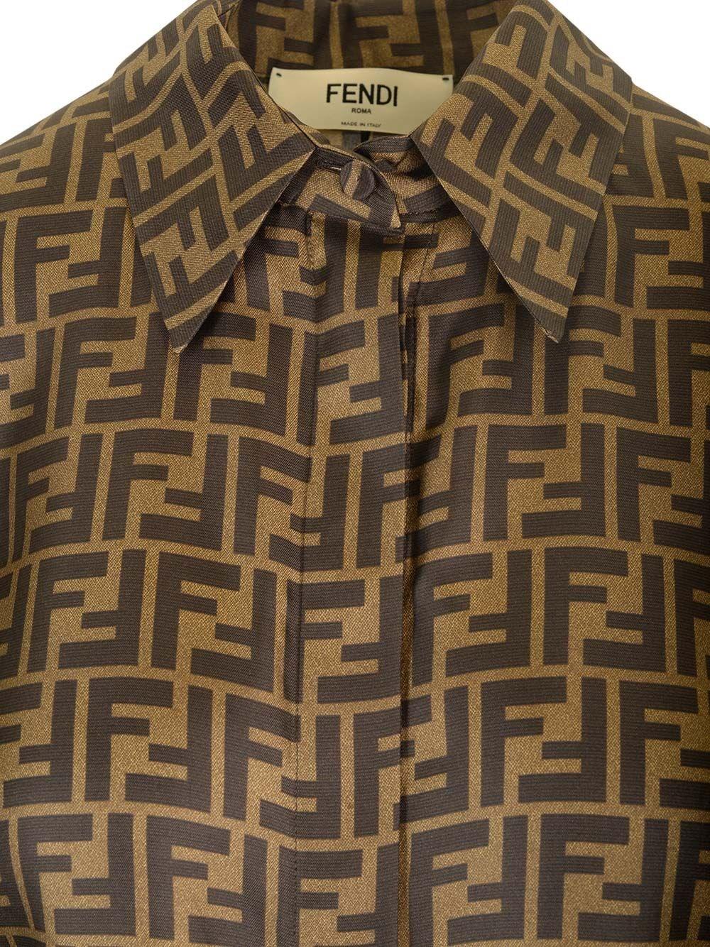 Al Duca D'Aosta Fendi Camicia corta in twill Rilascio limitato