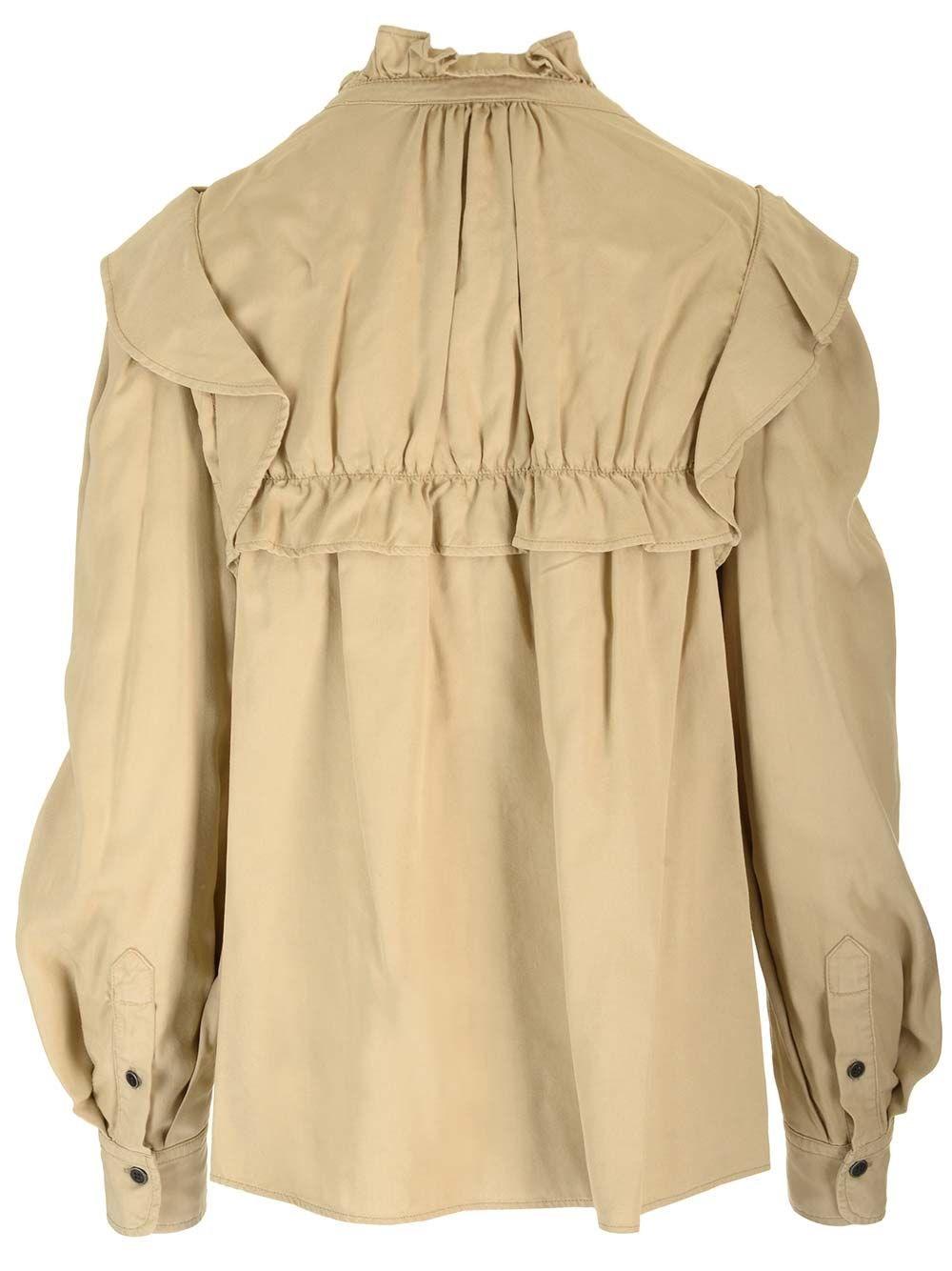 Al Duca D'Aosta Marant Etoile Camicia "Idety" in lyocell Latest stili