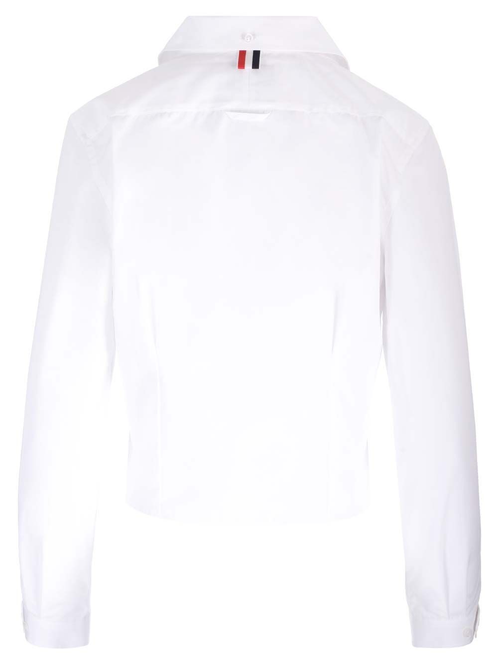 Al Duca D'Aosta Thom Browne Camicia corta in popeline Promozione temporanea