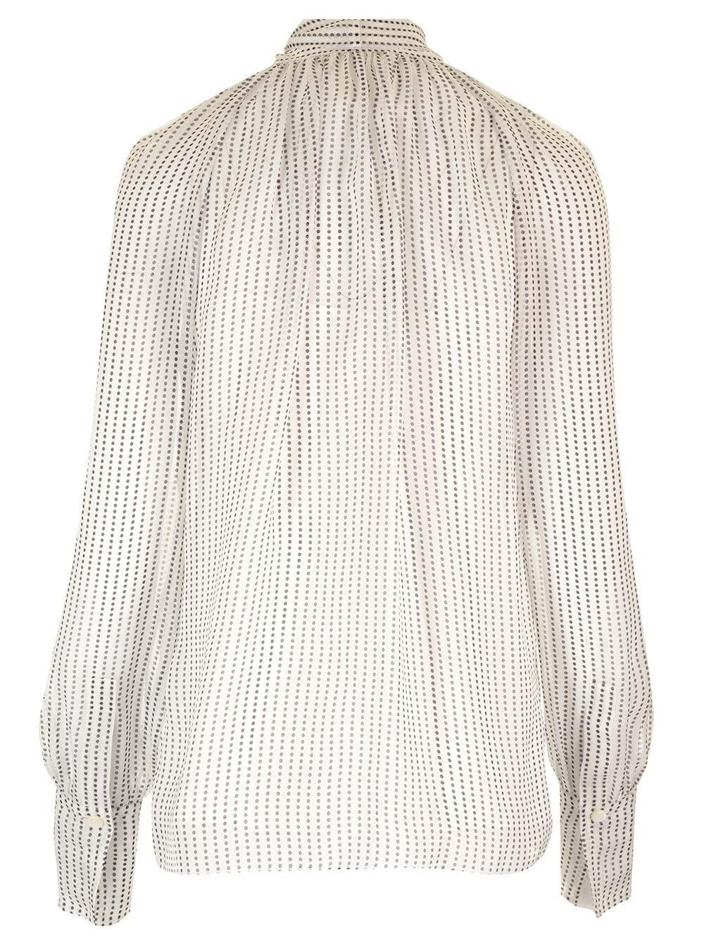 Al Duca D'Aosta Givenchy Blusa in seta a pois Discount Store per i nuovi prodotti