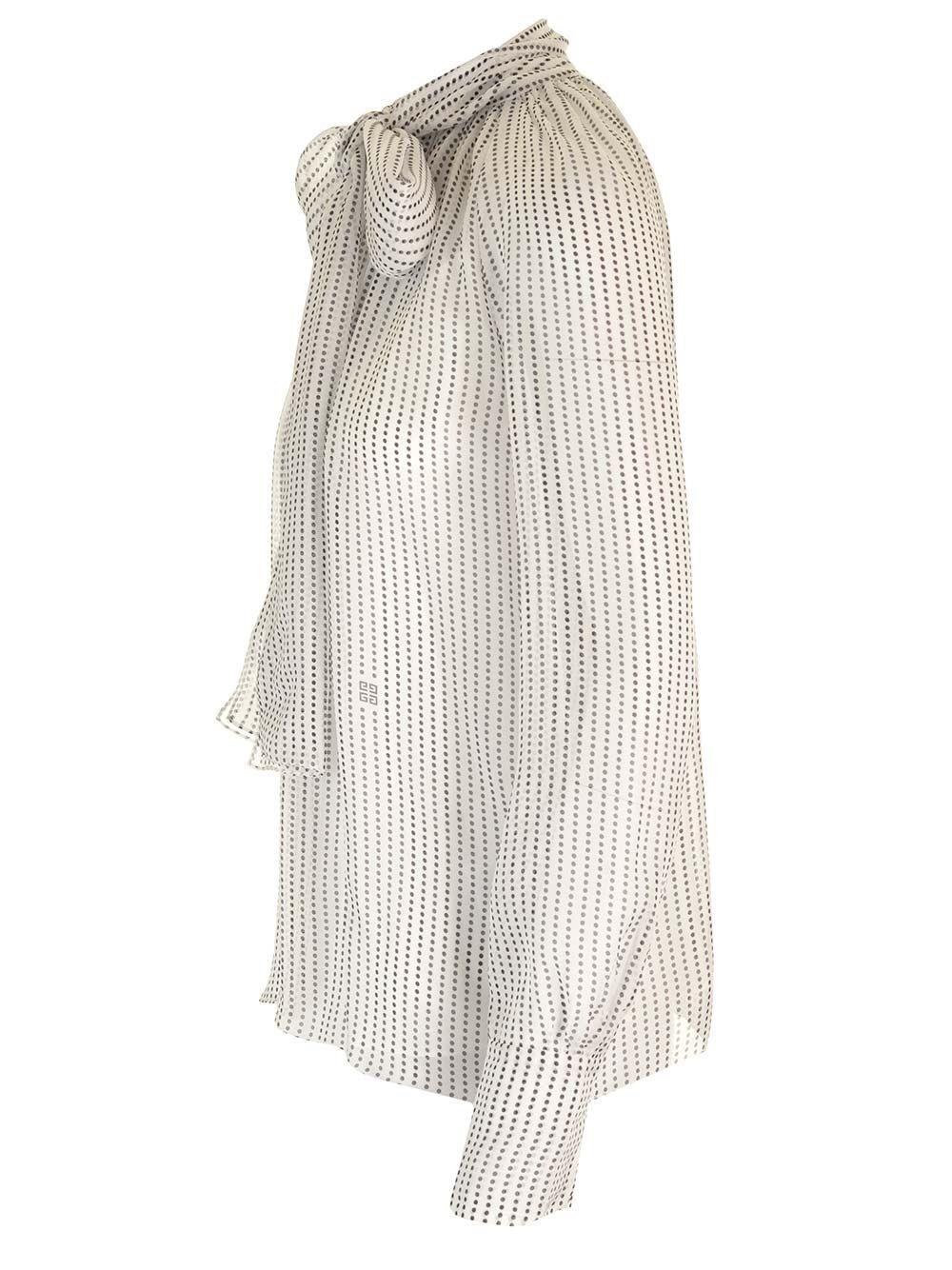 Al Duca D'Aosta Givenchy Blusa in seta a pois Discount Store per i nuovi prodotti