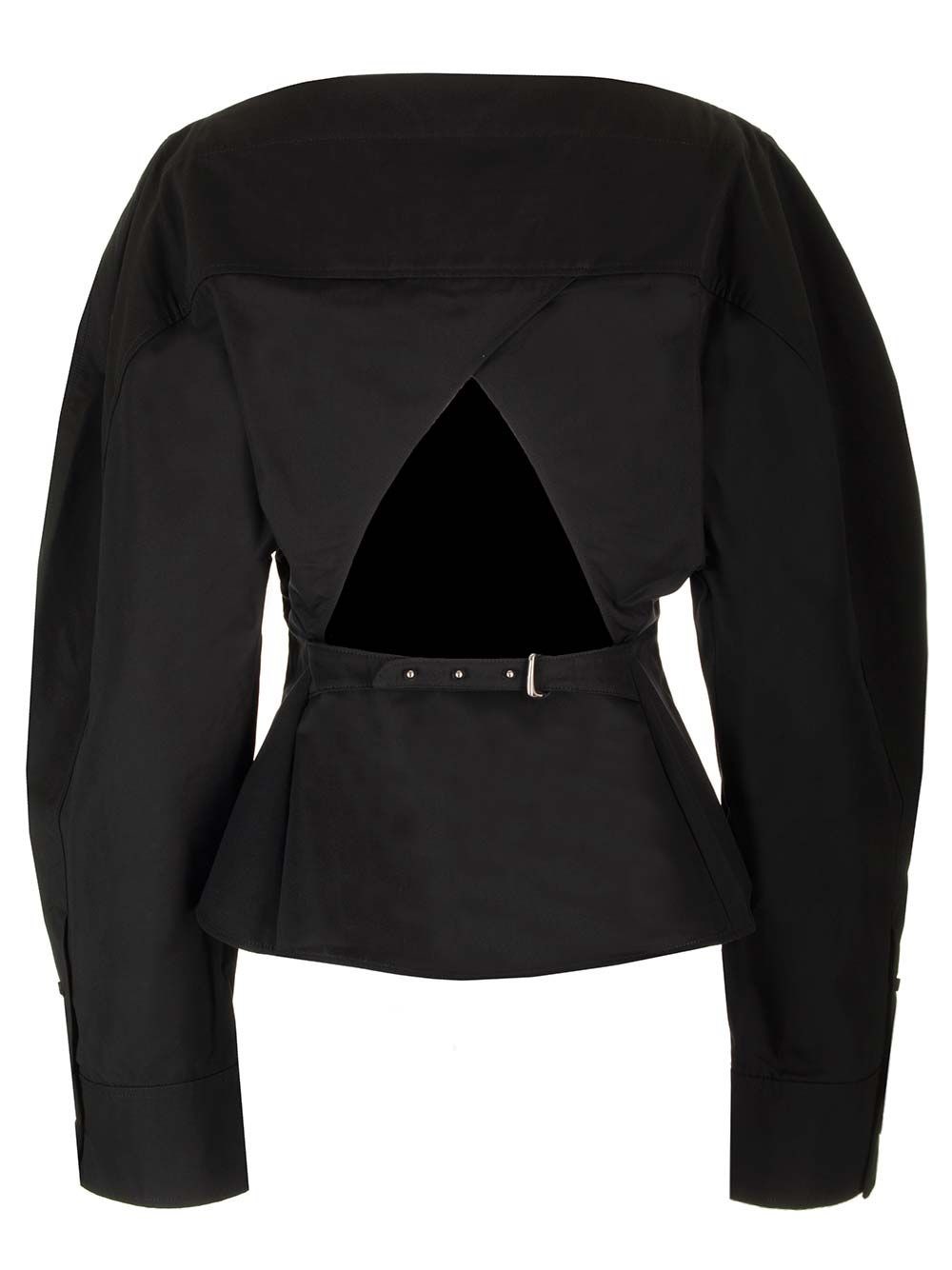 Al Duca D'Aosta Jacquemus Camicia "Barco" nera Super sconto