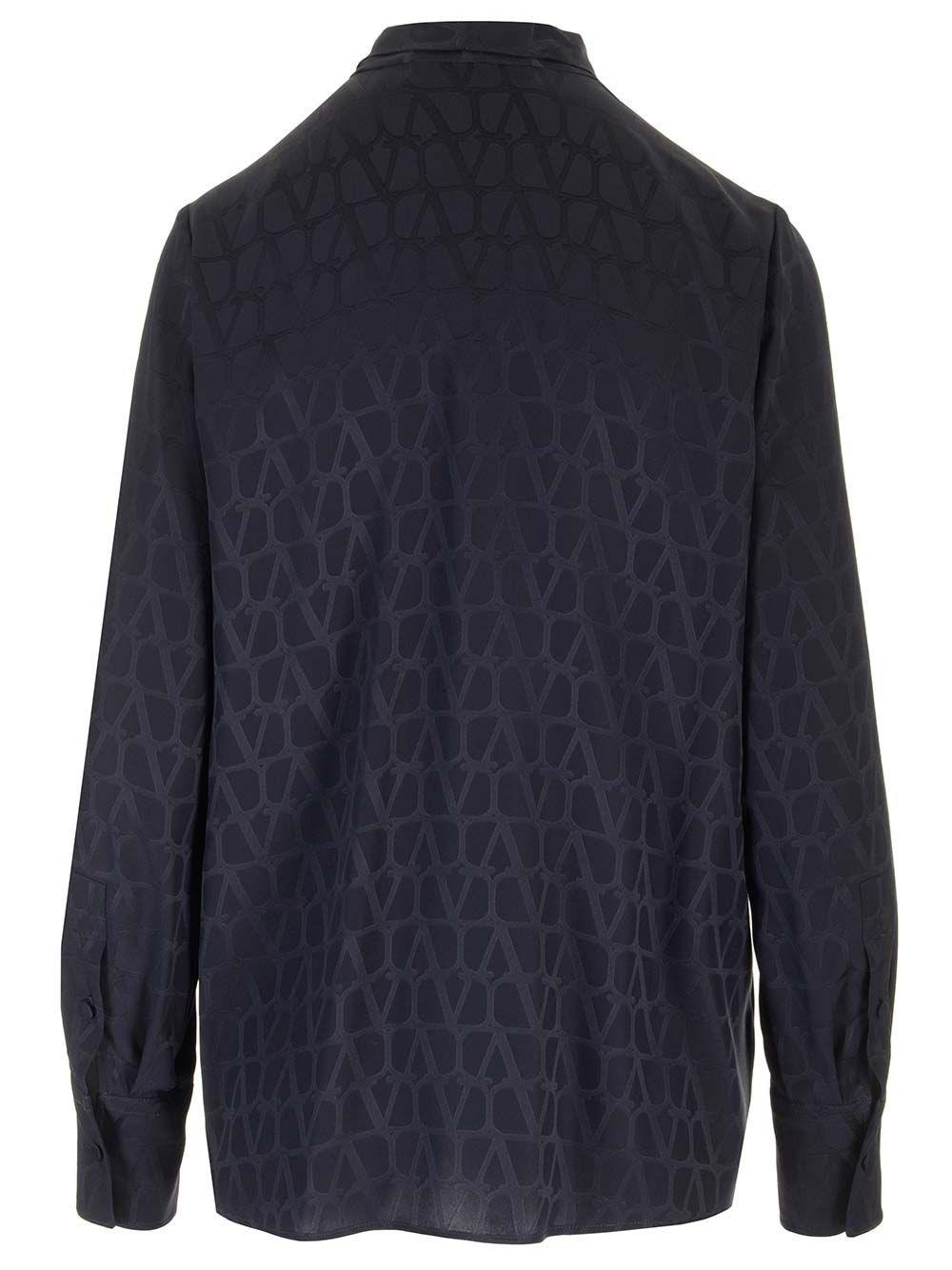 Al Duca D'Aosta Valentino Garavani Blusa "Toile Iconographe" Trasporto libero internazionale