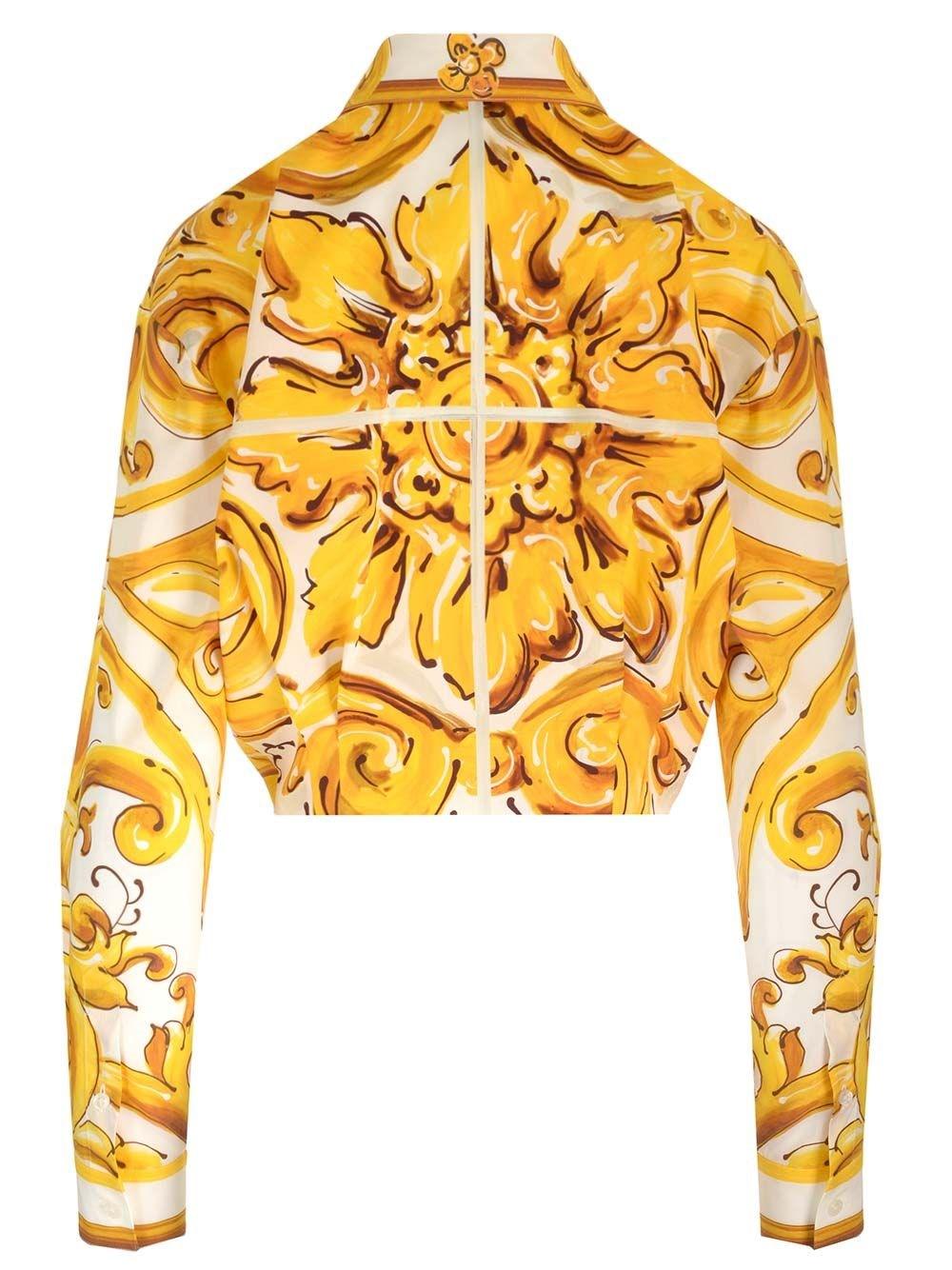 Al Duca D'Aosta Dolce & Gabbana Camicia cropped Limitato a 3 giorni