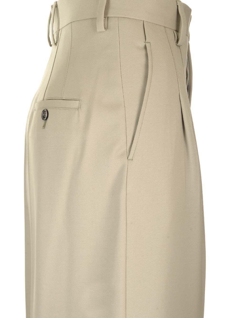 Al Duca D'Aosta Ami Pantalone Wide leg In Vendita
