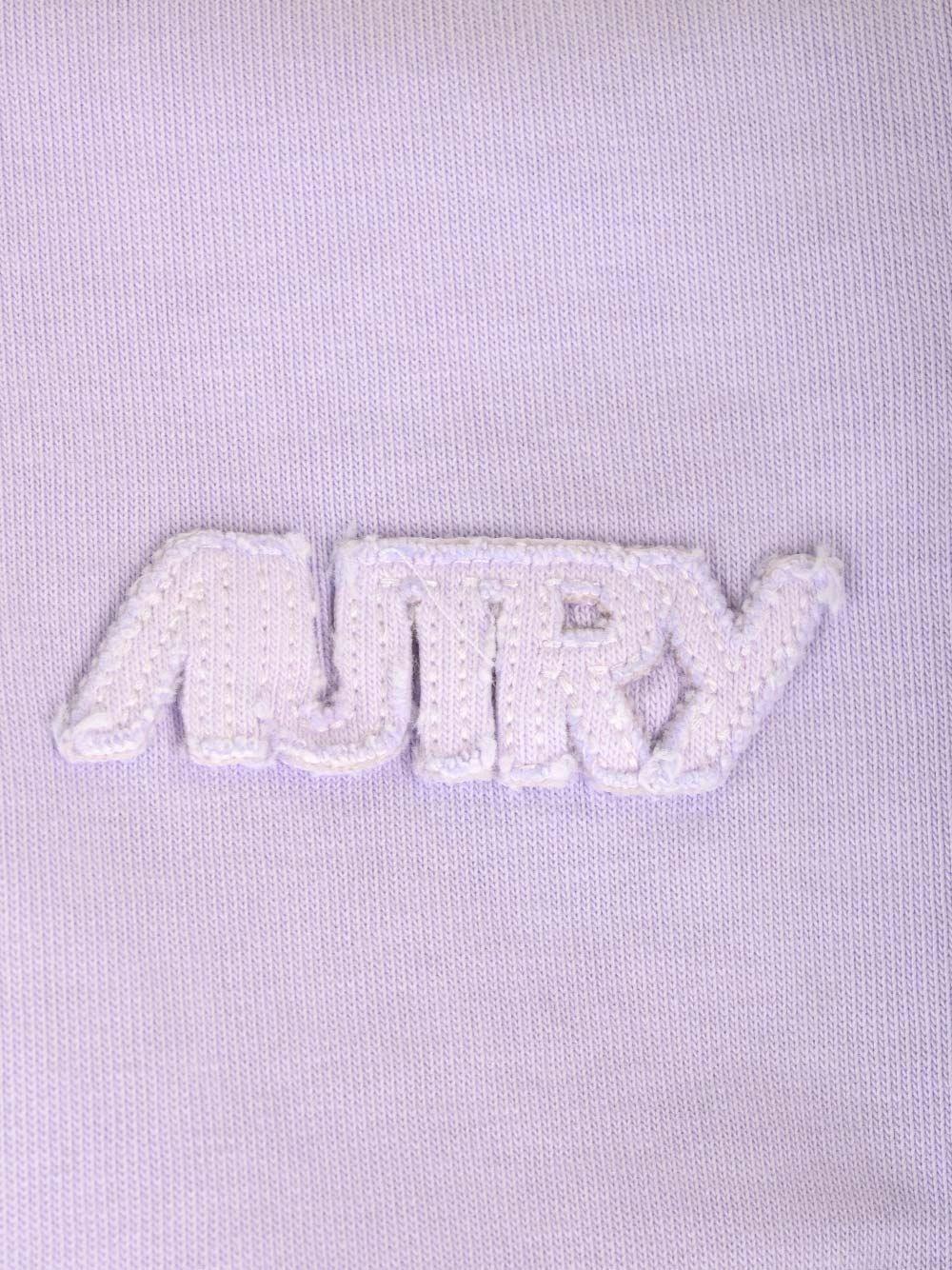 Al Duca D'Aosta Autry T-shirt cropped lilla Saldi
