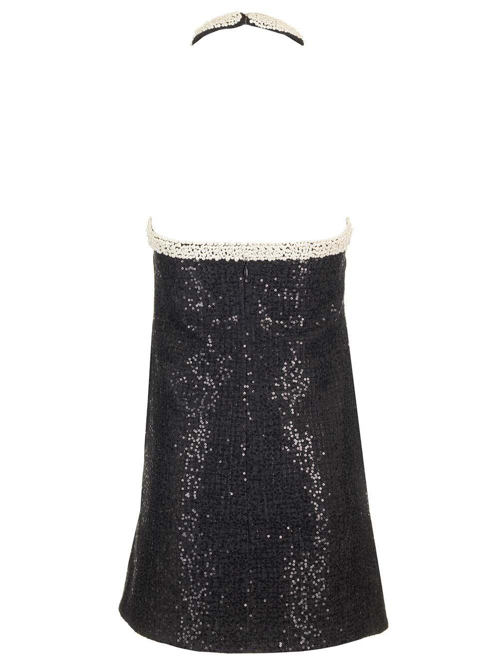 Al Duca D'Aosta Self-portrait Mini abito in bouclè con perle I Più Venduti