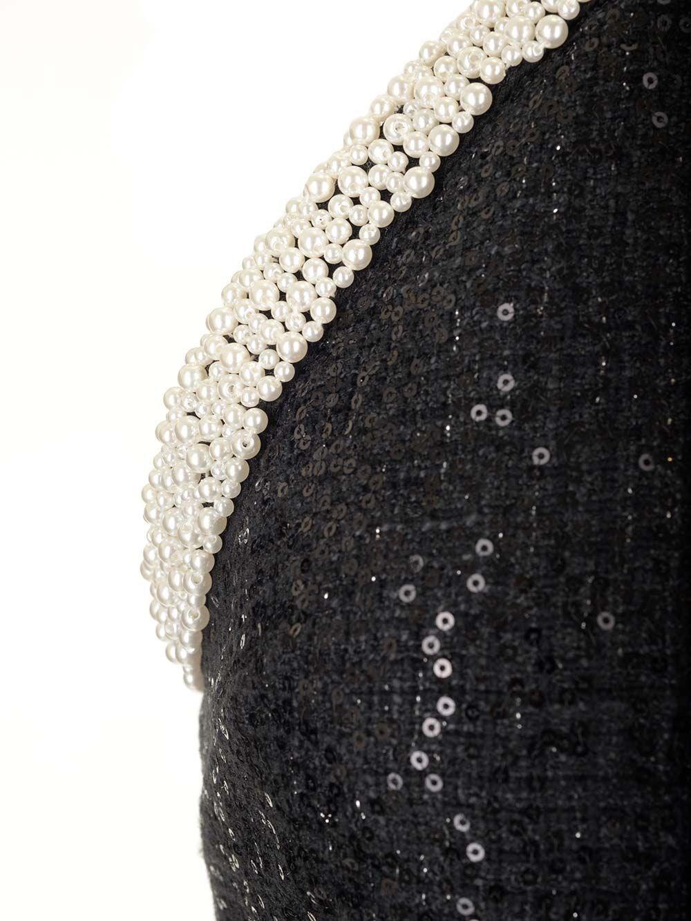 Al Duca D'Aosta Self-portrait Mini abito in bouclè con perle I Più Venduti