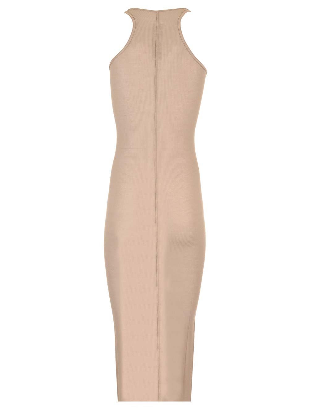 Al Duca D'Aosta Rick Owens Abito lungo in jersey a costine Nuova