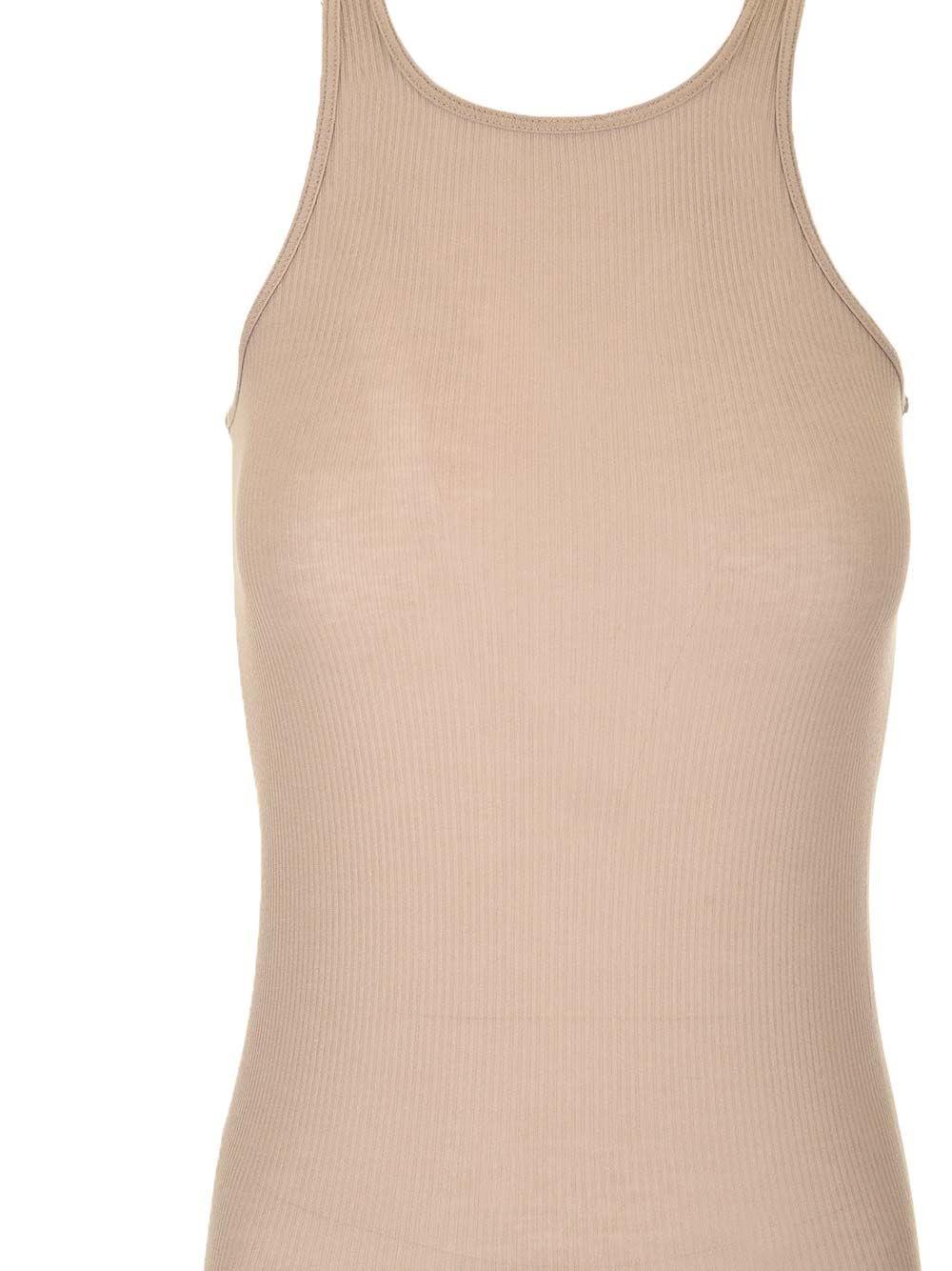 Al Duca D'Aosta Rick Owens Abito lungo in jersey a costine Nuova