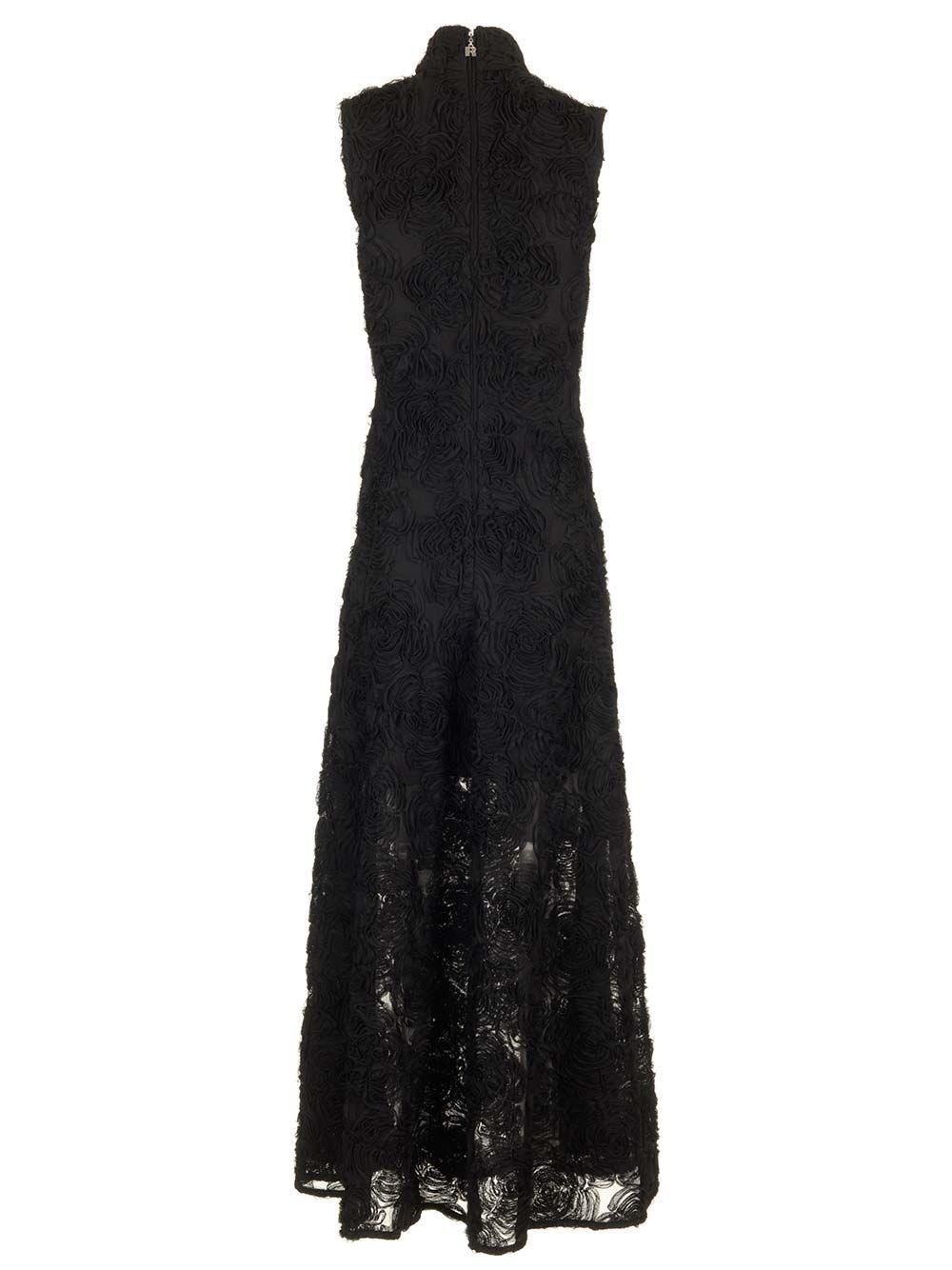 Al Duca D'Aosta Rotate Maxi abito "Flower Mesh" Black Friday