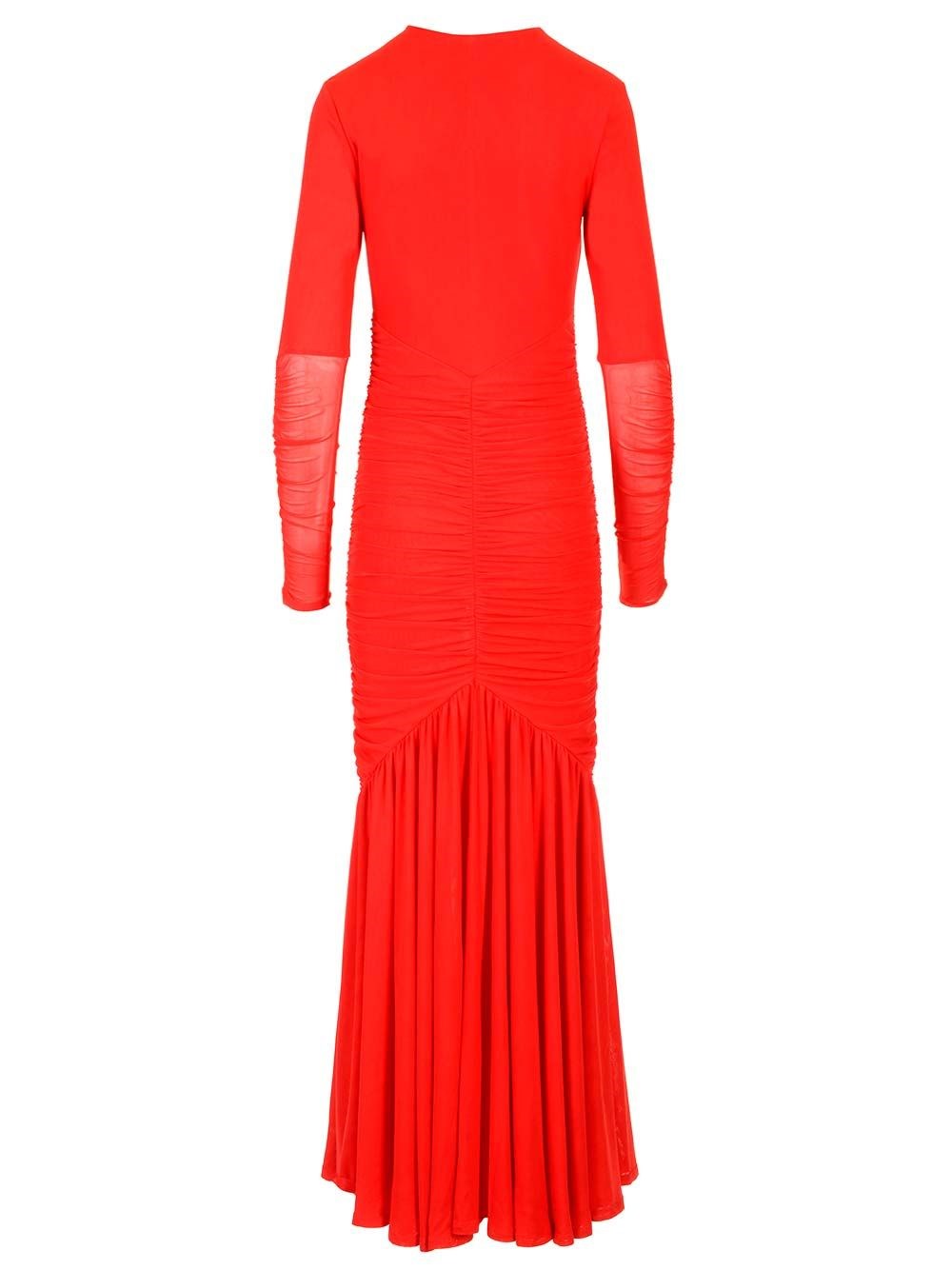 Al Duca D'Aosta Rotate Abito lungo rosso Offerta San Valentino