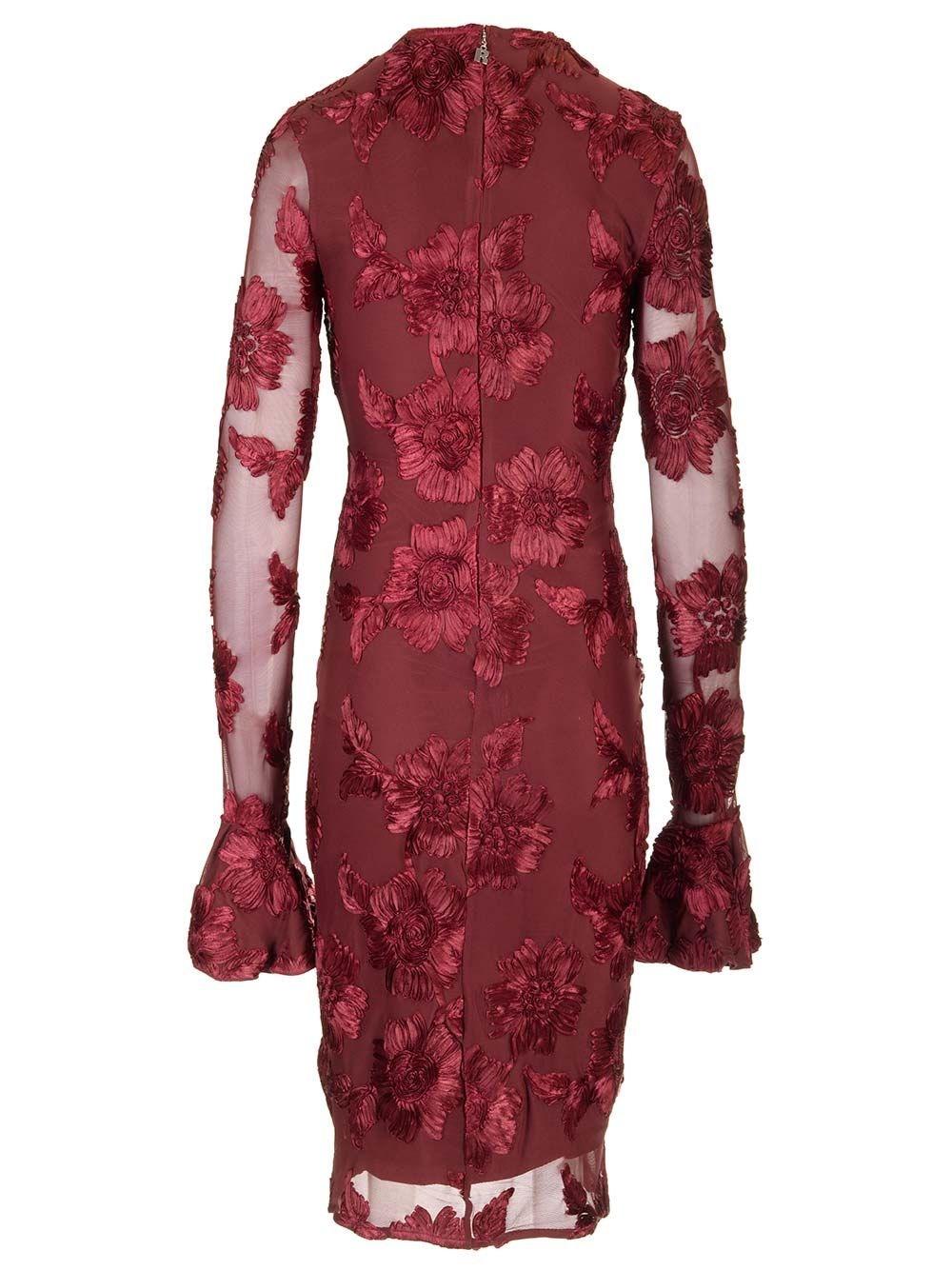 Al Duca D'Aosta Rotate Abito midi con motivo floreale Offerta Anniversario