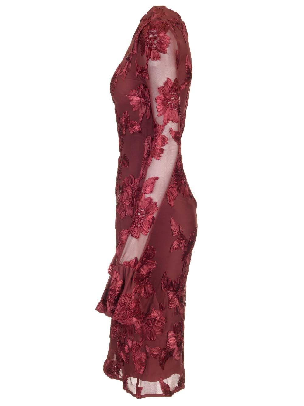 Al Duca D'Aosta Rotate Abito midi con motivo floreale Offerta Anniversario