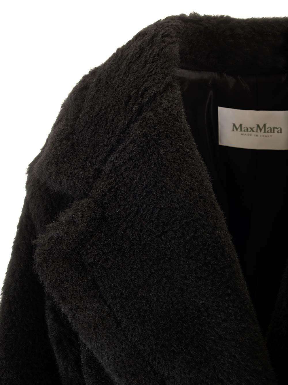 Al Duca D'Aosta Max Mara Giubbotto crop in tessuto Teddy Offerte speciali