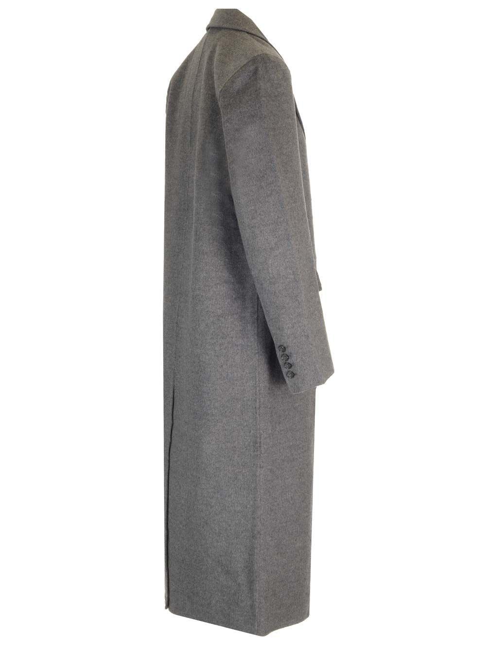 Al Duca D'Aosta Toteme Cappotto classico in lana double Sconti VIP