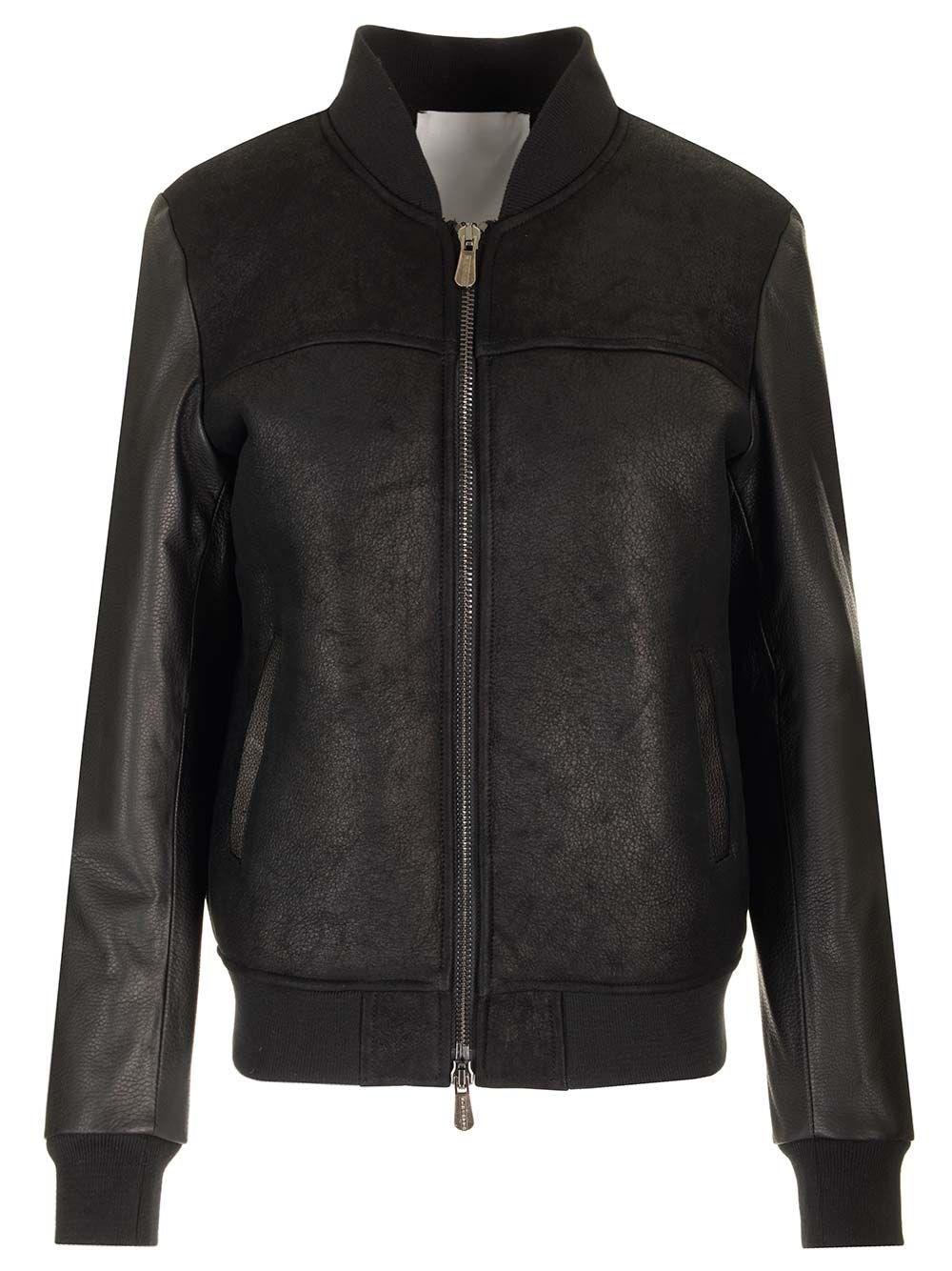 Al Duca D'Aosta Blusotto Bomber in nappa