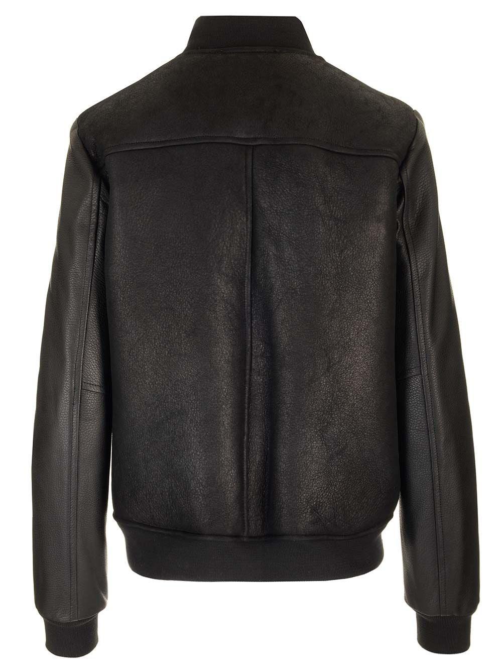 Al Duca D'Aosta Blusotto Bomber in nappa Super Saving Price