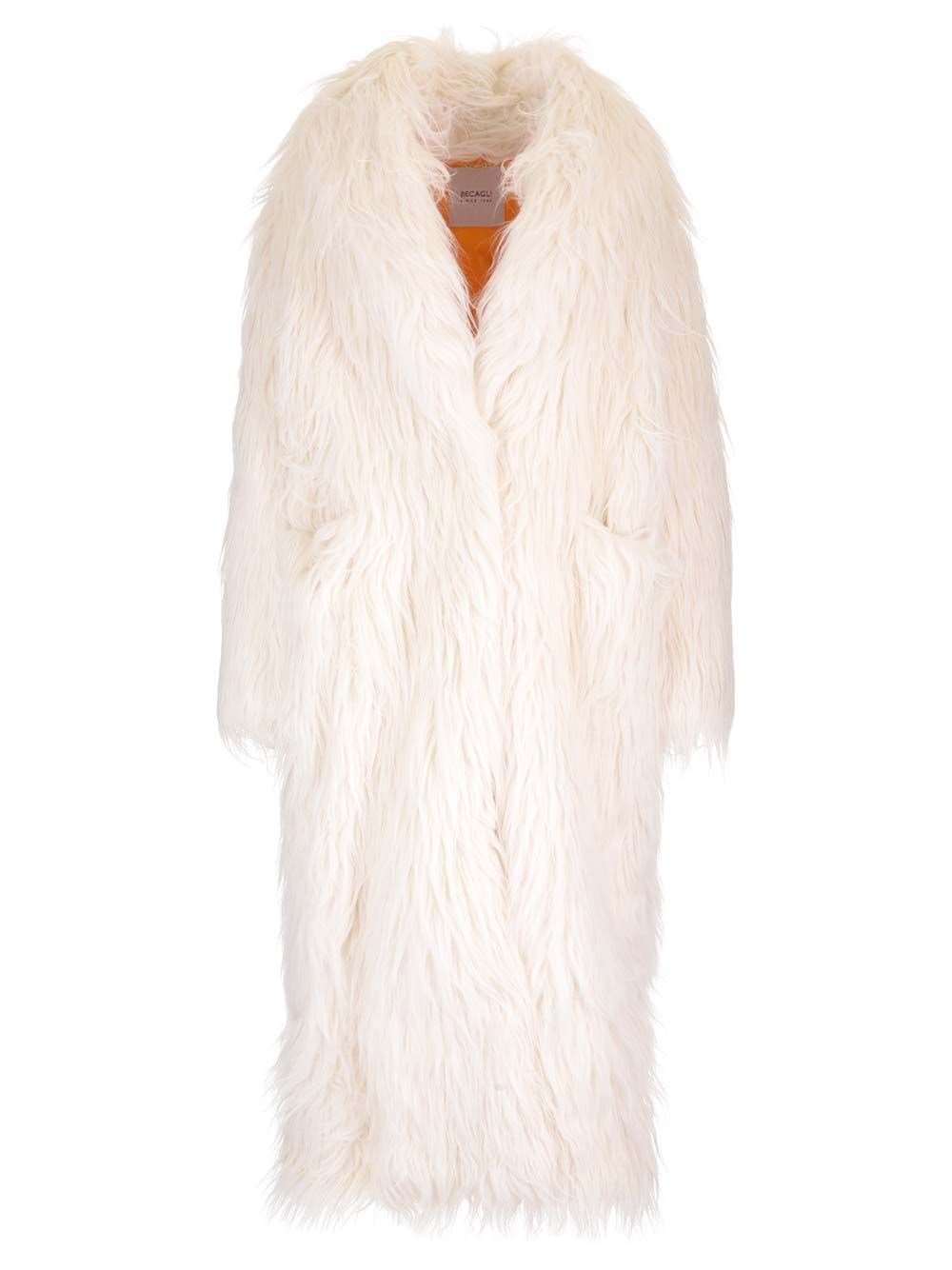 Al Duca D'Aosta Becagli Cappotto eco pelliccia