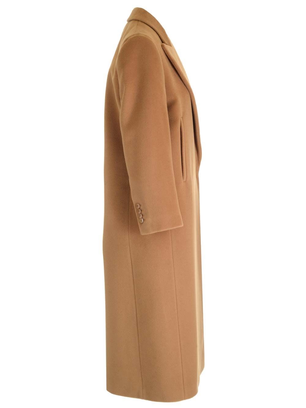 Al Duca D'Aosta Studio Max Mara Cappotto lungo doppiopetto in pura lana Fino al 65% di sconto