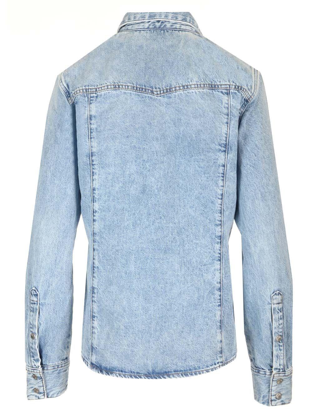 Al Duca D'Aosta Diesel Camicia western in denim Discount Store per i nuovi prodotti