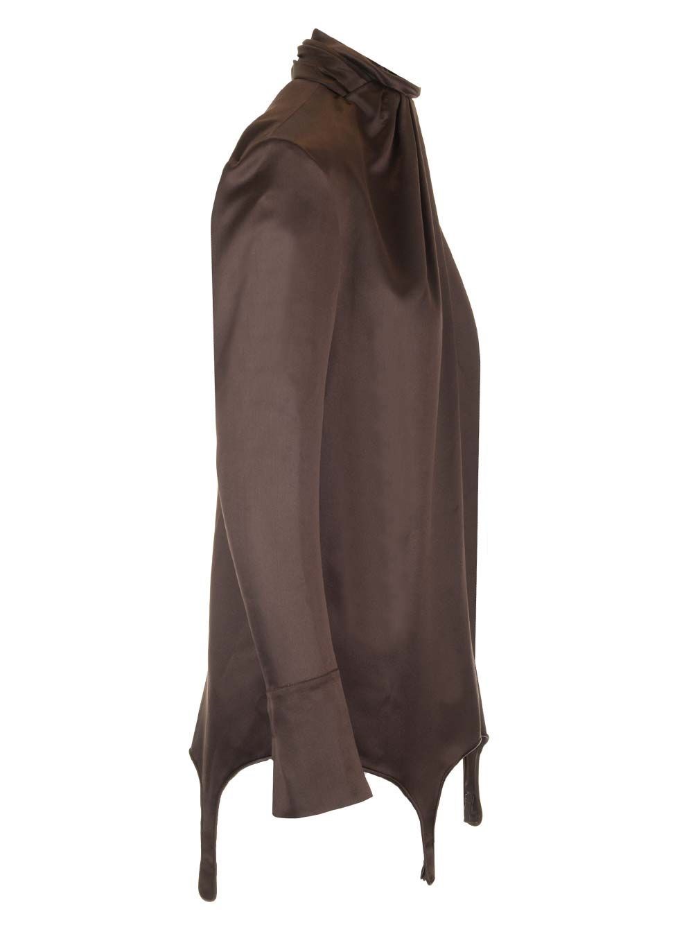 Al Duca D'Aosta Saint Laurent Blusa con giarrettiera Solo un giorno rimasto