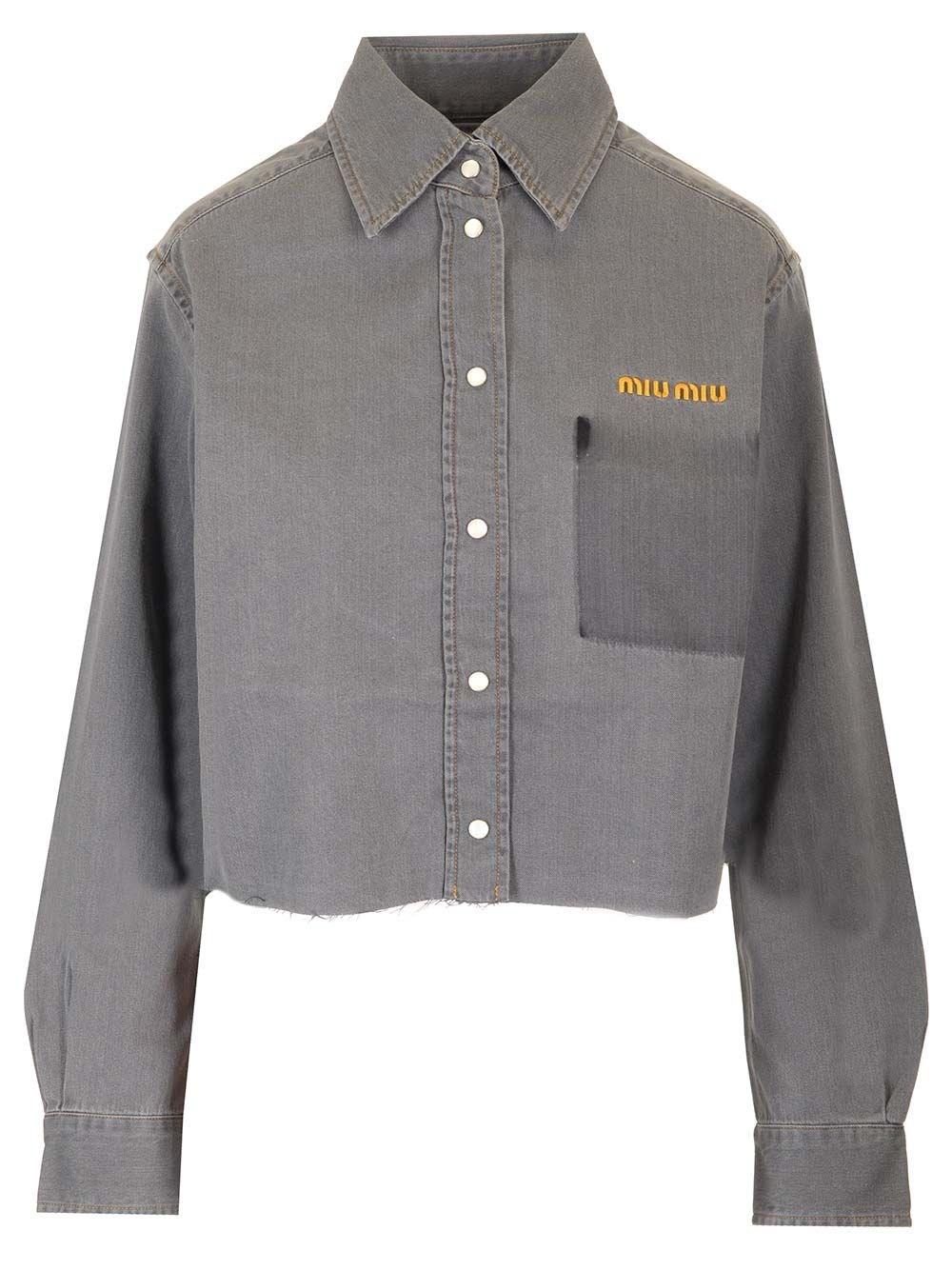 Al Duca D'Aosta Miu Miu Camicia in chambray