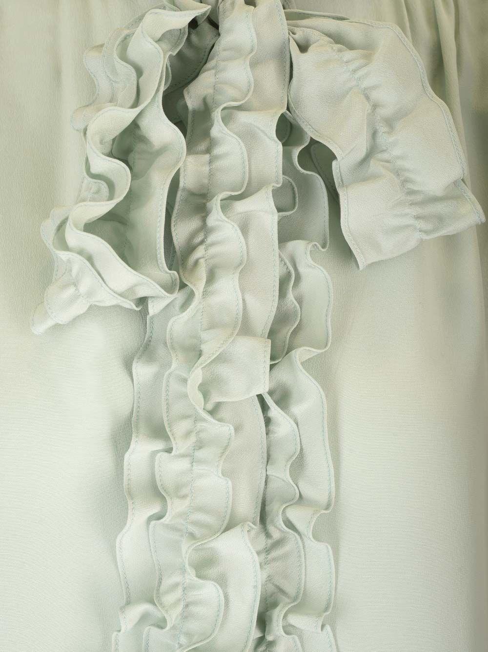 Al Duca D'Aosta Valentino Garavani Camicia in crepe de chine Esporta salva