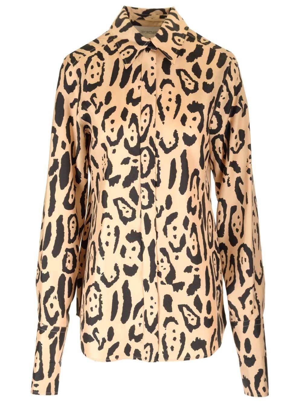 Al Duca D'Aosta Sportmax Camicia animalier "Armony"