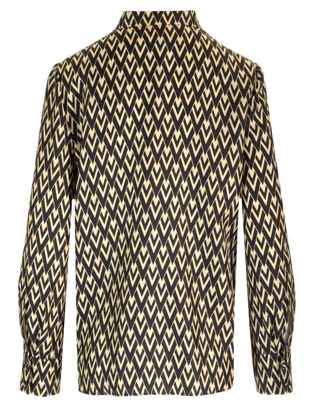 Al Duca D'Aosta Valentino Garavani Camicia in twill 50% di sconto per tempo limitato