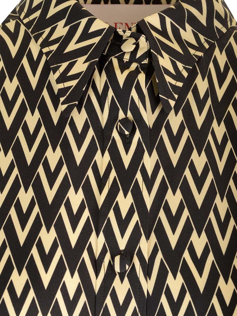 Al Duca D'Aosta Valentino Garavani Camicia in twill 50% di sconto per tempo limitato