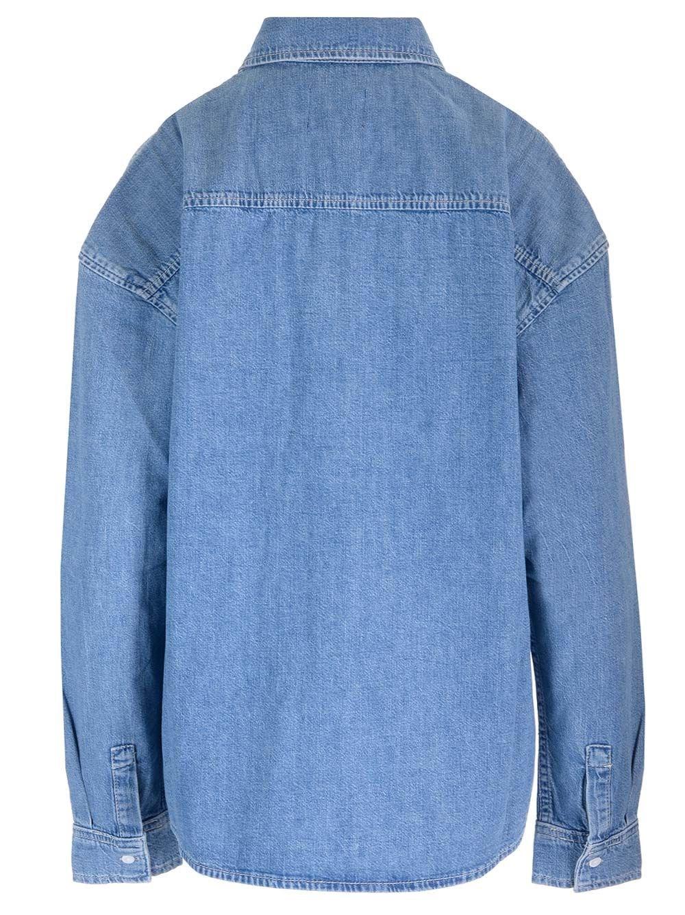 Al Duca D'Aosta Frame X Ritz Camicia in denim 2025