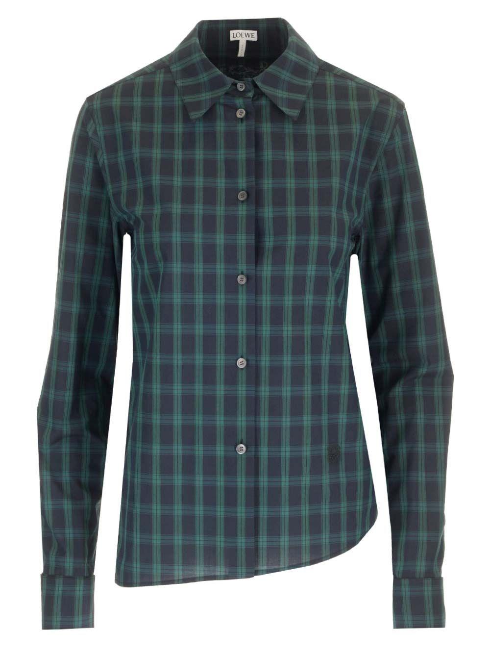 Al Duca D'Aosta Loewe Camicia in cotone a quadri