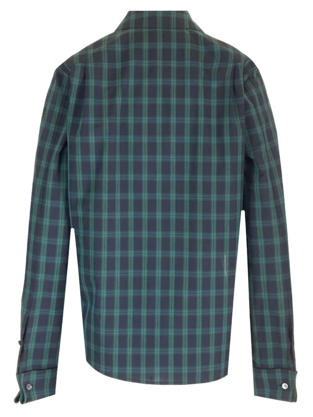 Al Duca D'Aosta Loewe Camicia in cotone a quadri Italy