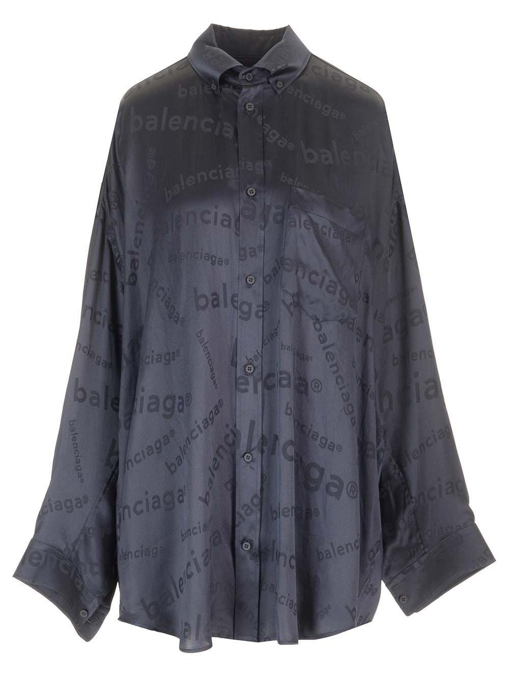 Al Duca D'Aosta Balenciaga Camicia cocoon seta