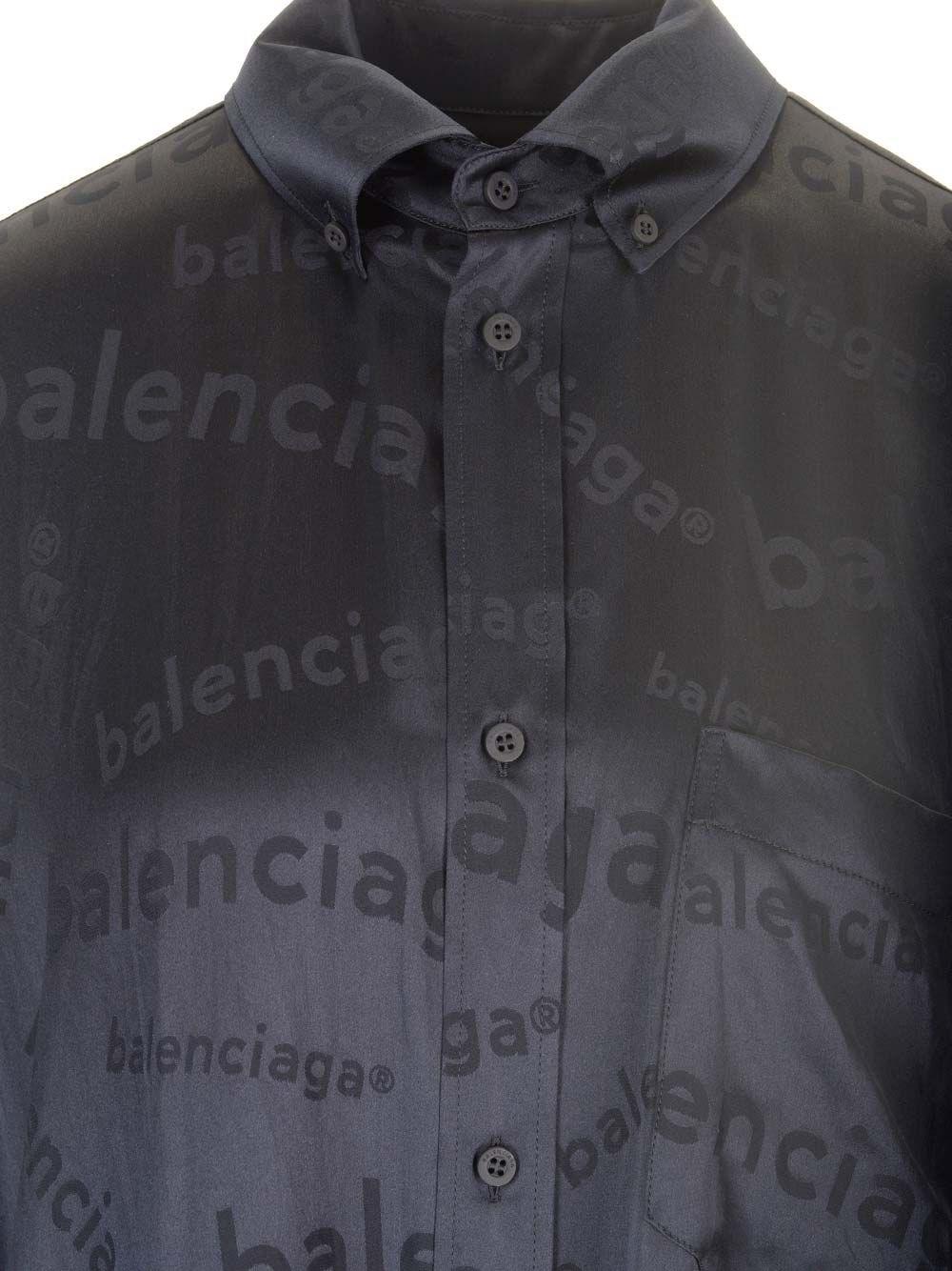 Al Duca D'Aosta Balenciaga Camicia cocoon seta In Linea