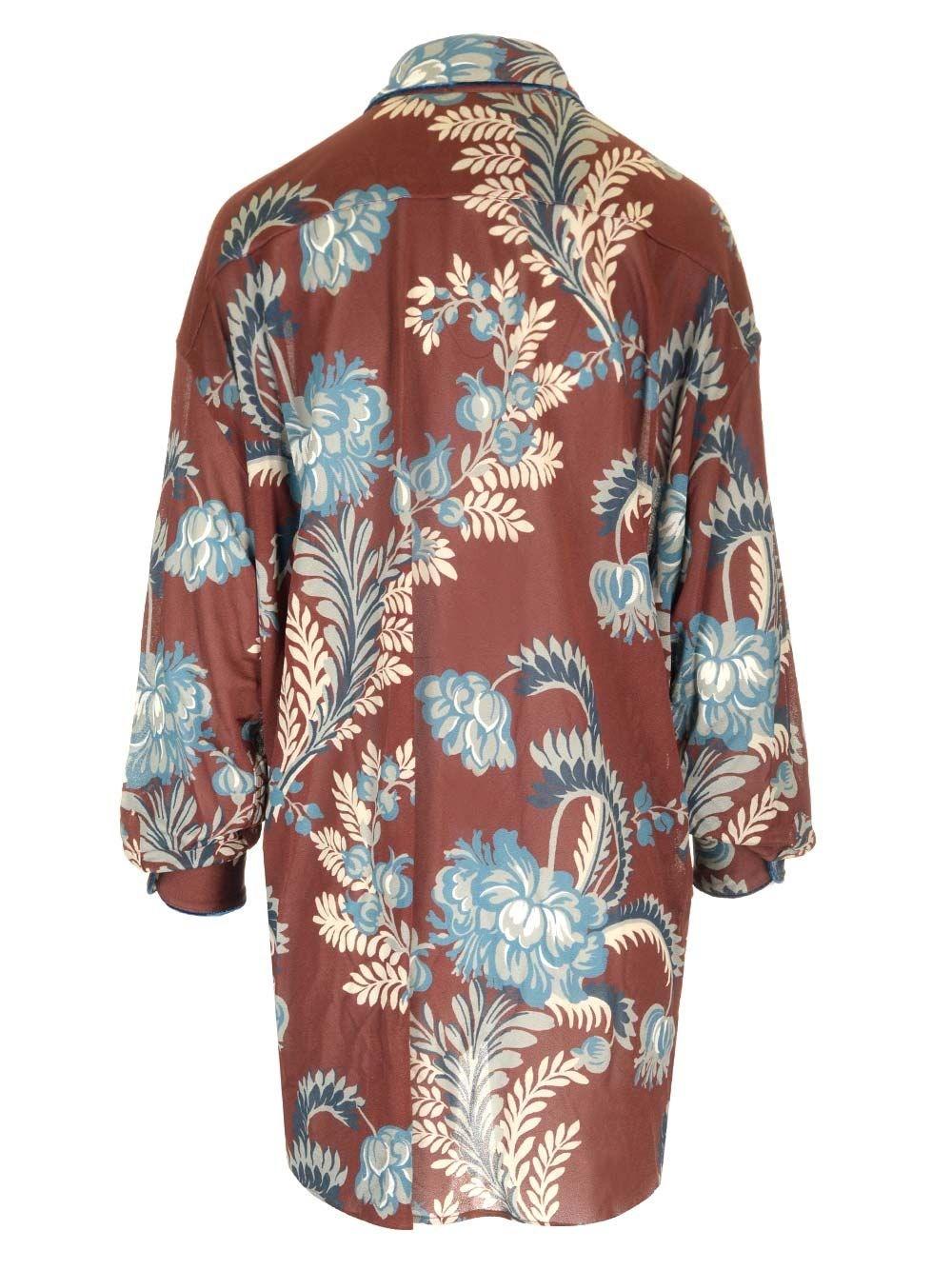 Al Duca D'Aosta Etro Camicia in cotone ricamato Qualità