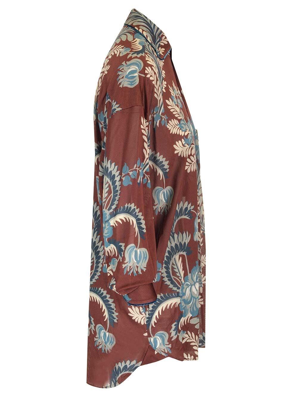 Al Duca D'Aosta Etro Camicia in cotone ricamato Qualità