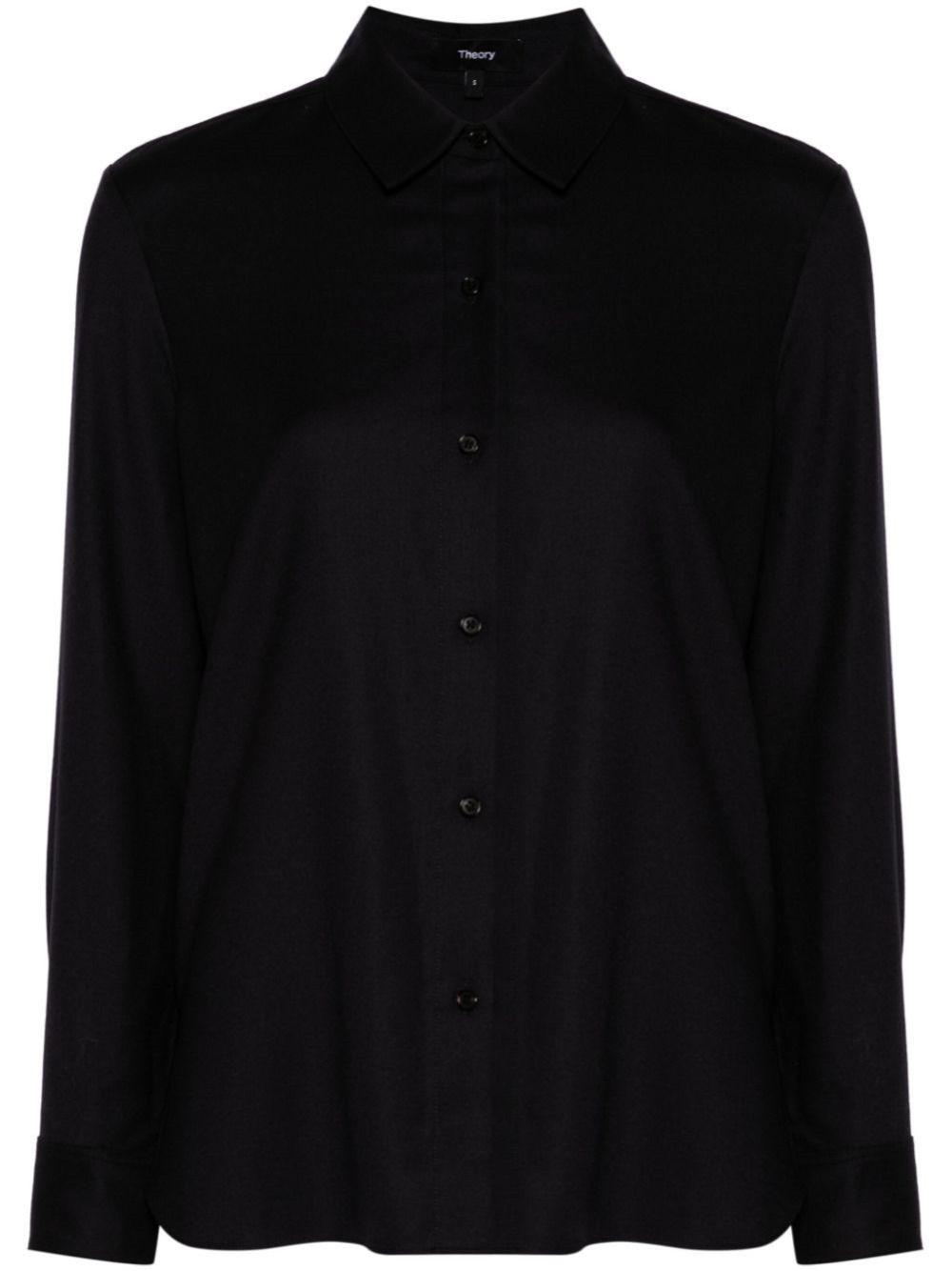 Al Duca D'Aosta Theory Camicia in lana Promozione