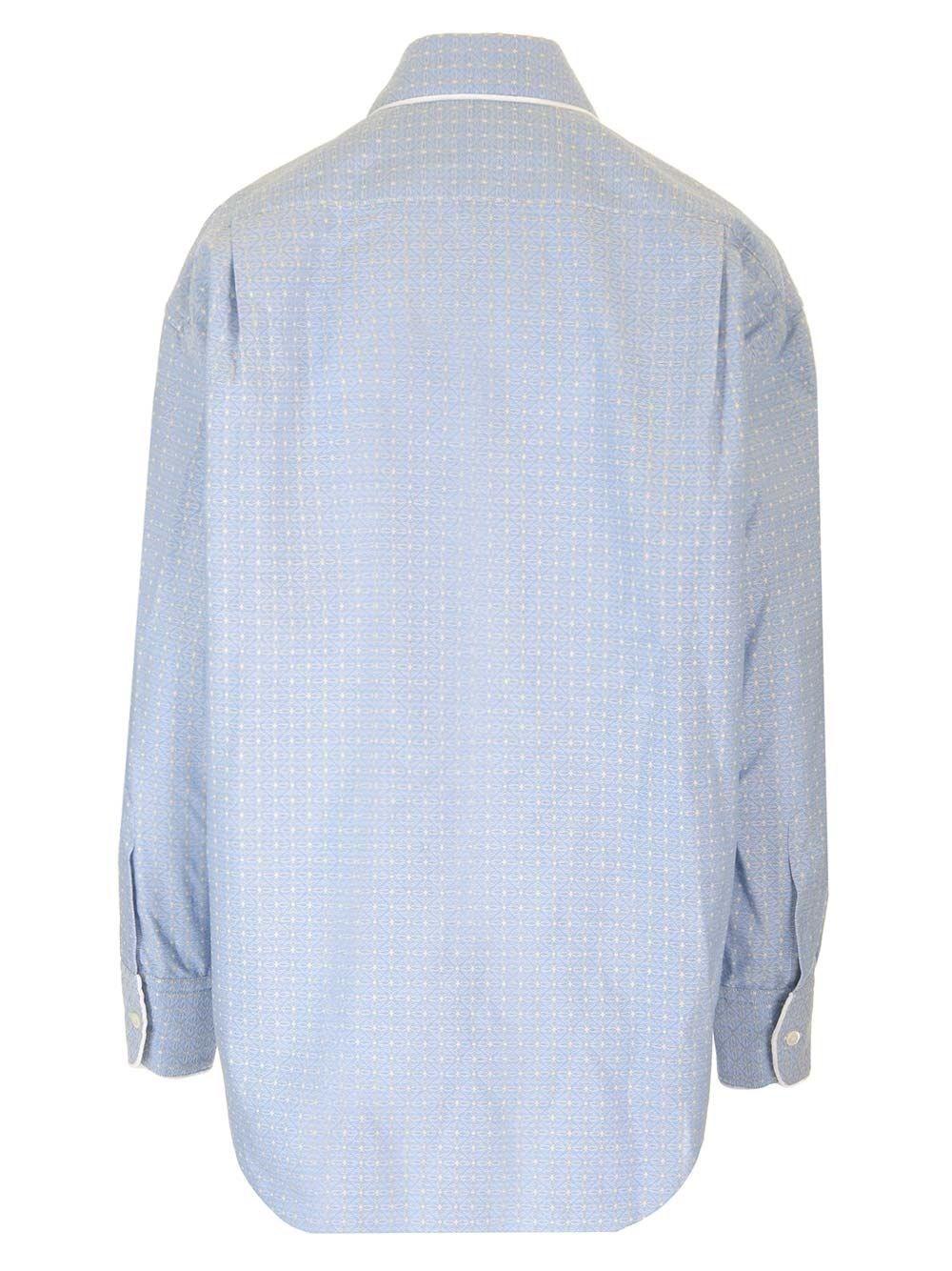 Al Duca D'Aosta Etro Camicia in cotone ricamato Spedizione Gratuita
